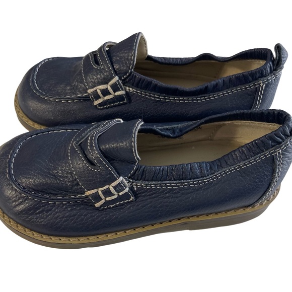 Janie and Jack Little Gentlemen Penny Loafers Shoes 9 - Picture 3 of 5